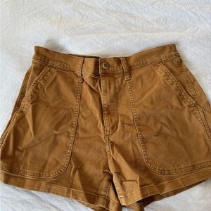 Madewell Tan Camp Shorts